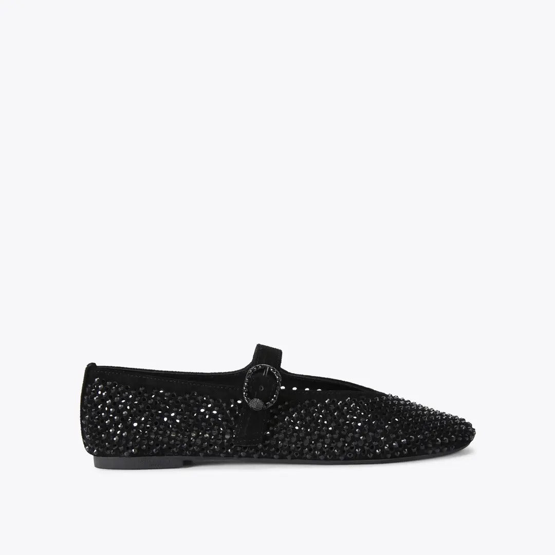 Kurt Geiger Mayfair 2656300209 Ballerina Nera Cristalli