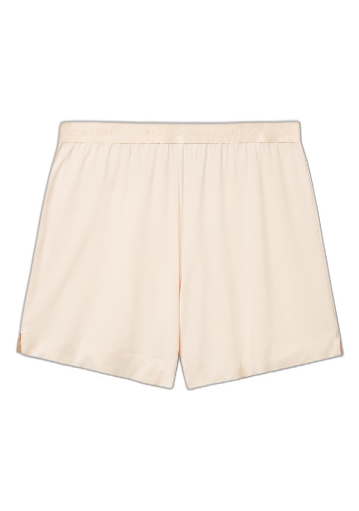 Benetton bermuda modal donna elastico logato casual