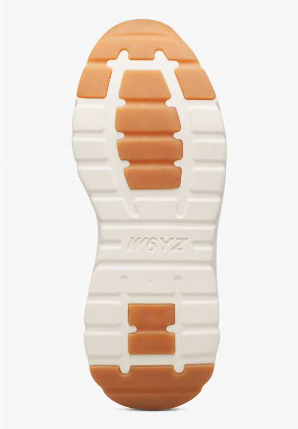 W6YZ Mia-W 2019468 01 sneaker donna beige bianco platform
