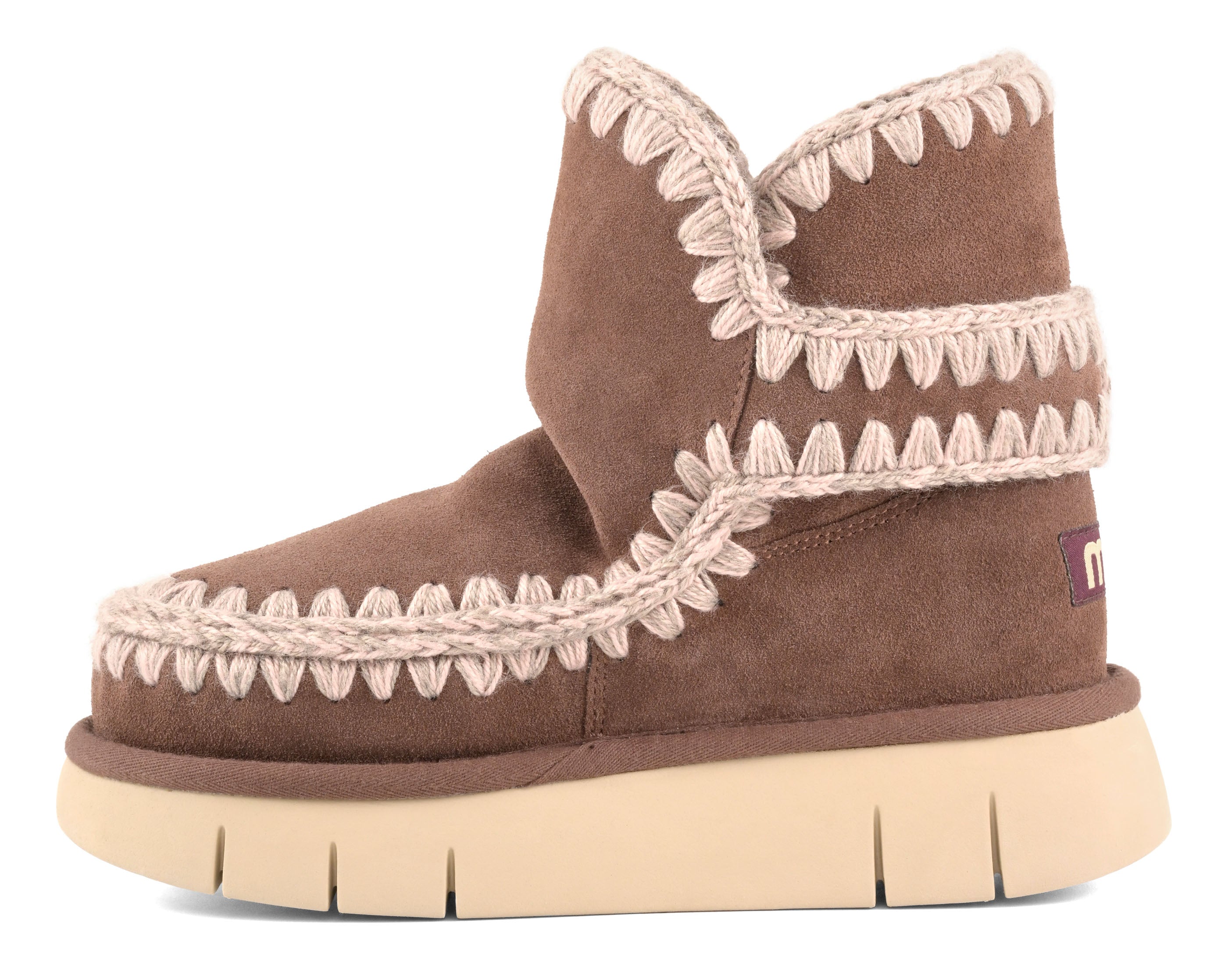 Mou Bounce Boot FW531020A Stivaletto Brown Pepper Montone