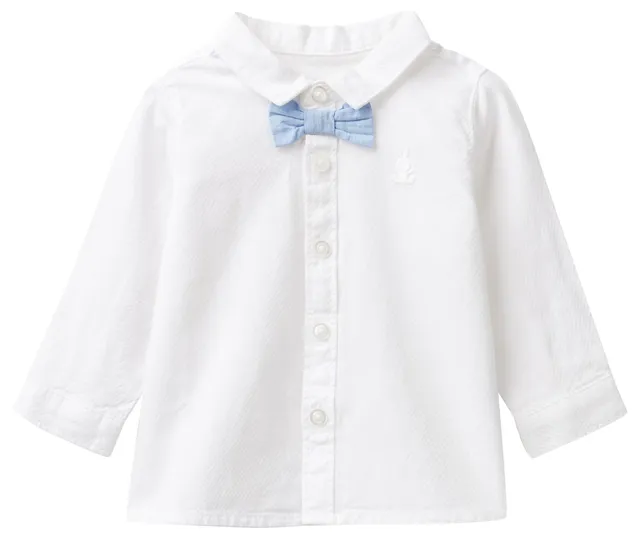 Benetton Camicia Bimbo Taglia 56 Tessuto Armaturato