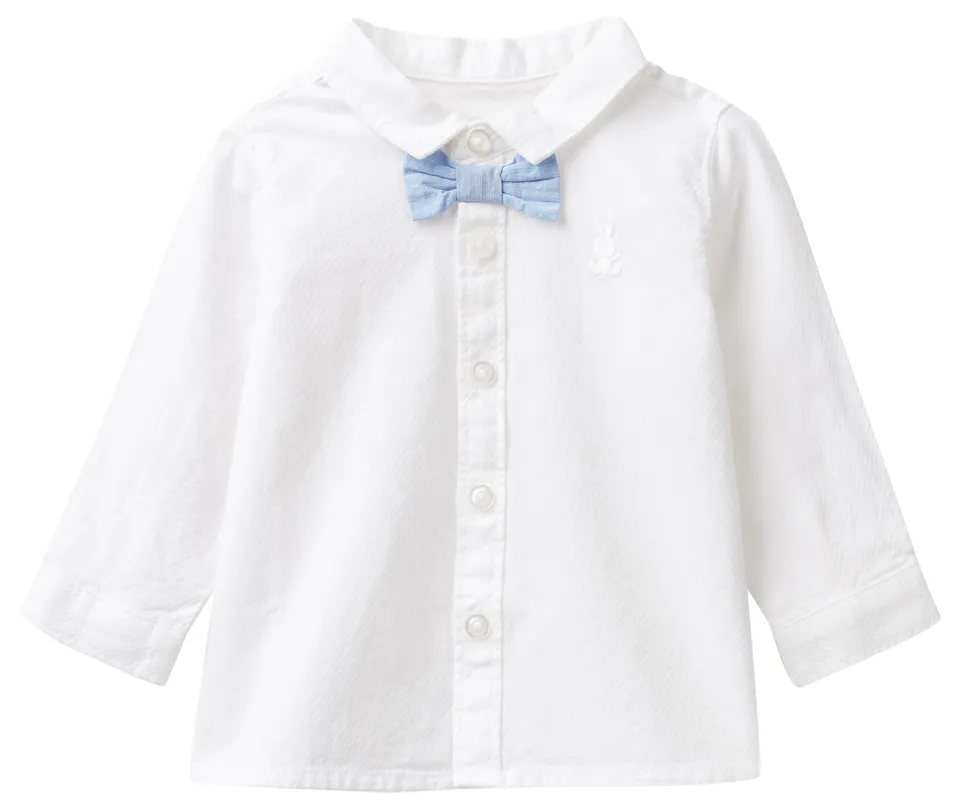 Benetton Camicia Bimbo Taglia 56 Tessuto Armaturato