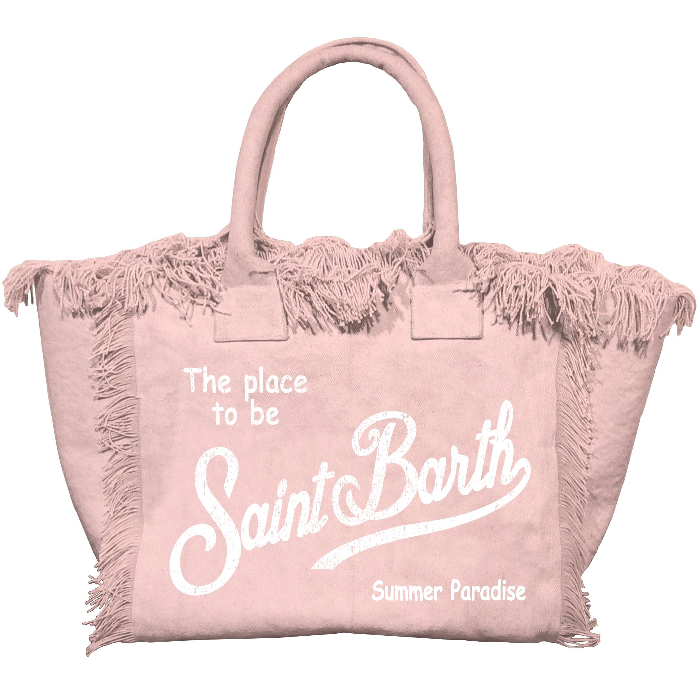 MC2 Saint Barth Vanity 09197L Borsa Powder Pink Canvas