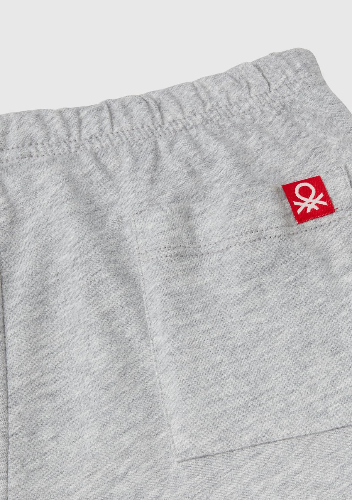 Benetton Pigiama Maglia+Pantalone a Righe Stampa Davanti