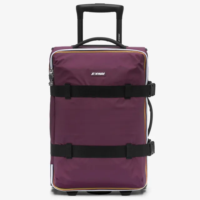 K-Way K2127IW trolley Blossac Violet Mauve 33L