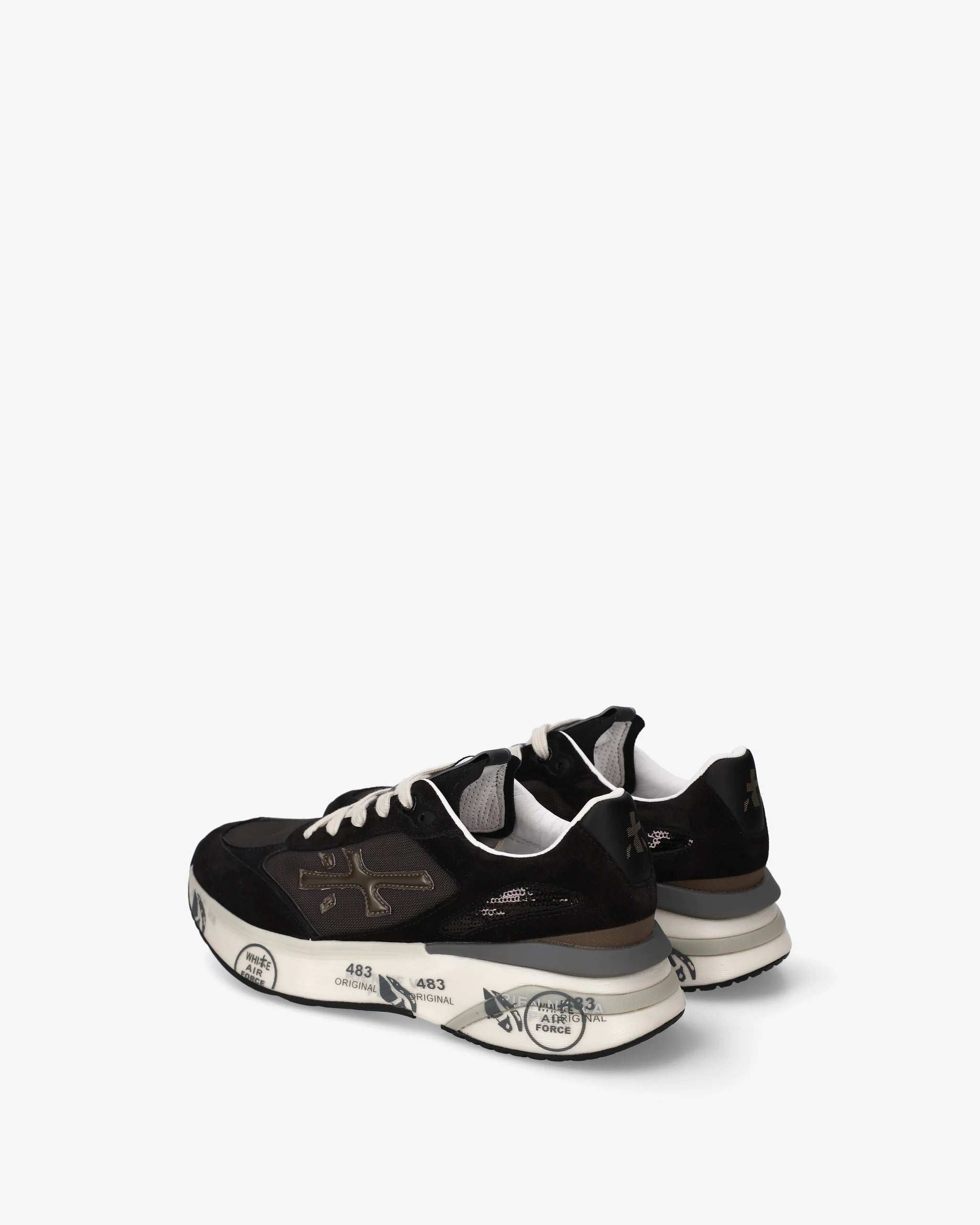 Premiata Moerun D 8304 sneakers donna nero nylon