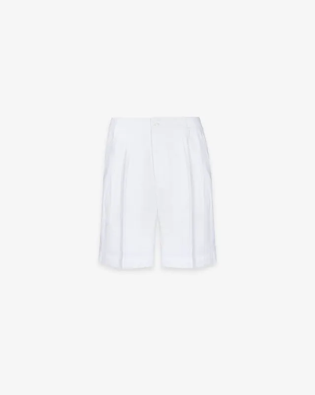 Hinnominate HMABW02643 shorts donna lino bianco pinces