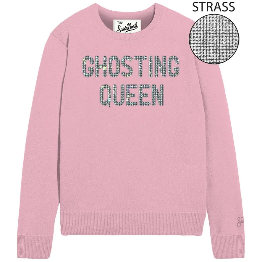 MC2 Saint Barth New Queen 04360M Maglione Rosa Lana