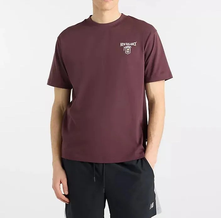 New Balance Grab A Bite MT62B9L t-shirt uomo Cherry Leather