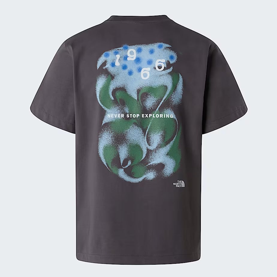 The North Face 1966 Motion NF0A8GAH T-Shirt Grigia Cotone