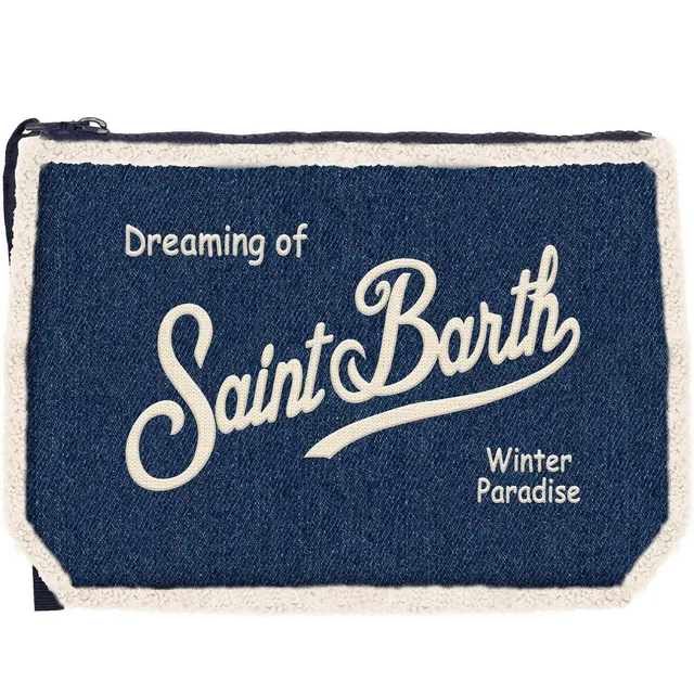 MC2 Saint Barth Aline Pochette Denim Blu