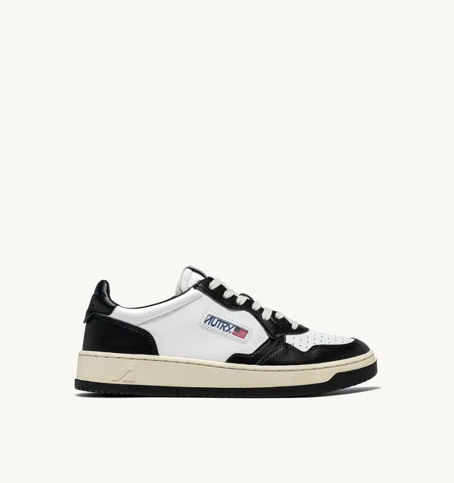 Autry Medalist Low AULM-WB01 Sneakers Uomo Bianco Nero