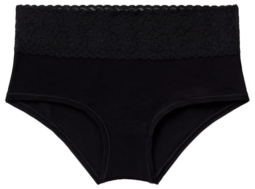 Benetton Slip Culotte Donna Pizzo Vita Alta