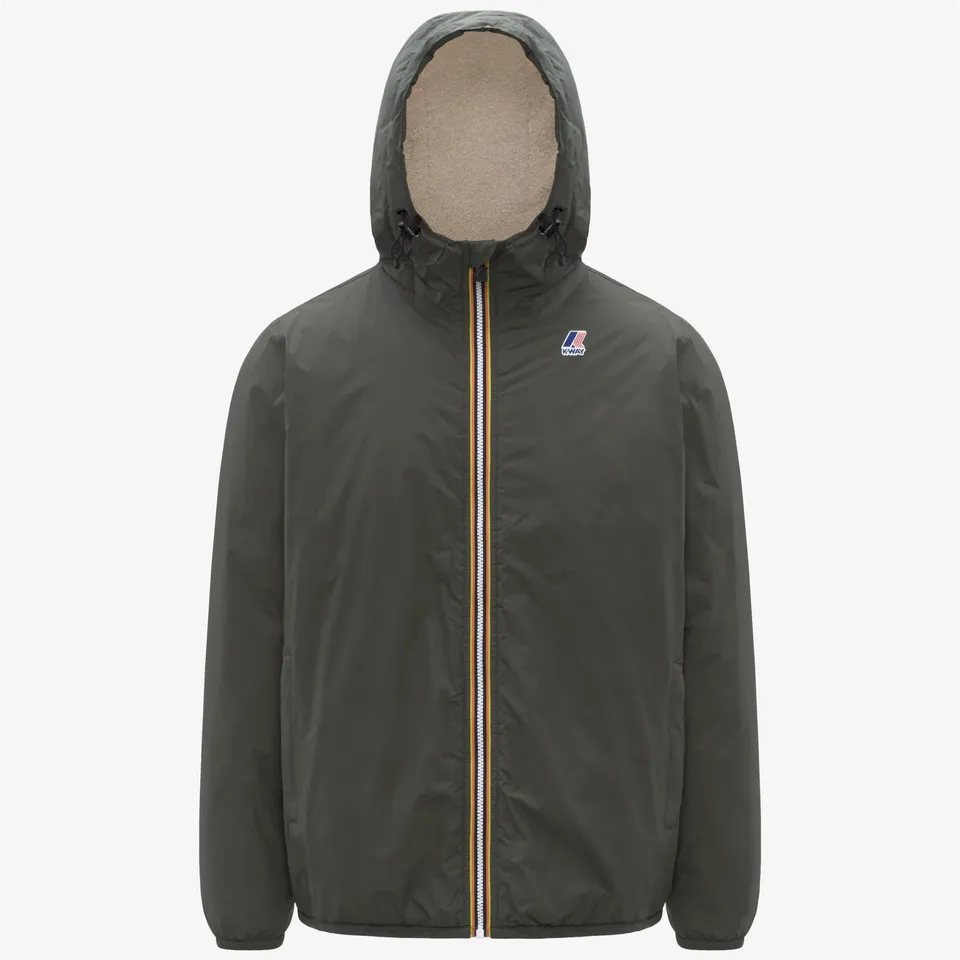 K-Way Le Vrai 4.0 Claude K21515W giacca uomo verde taglia M