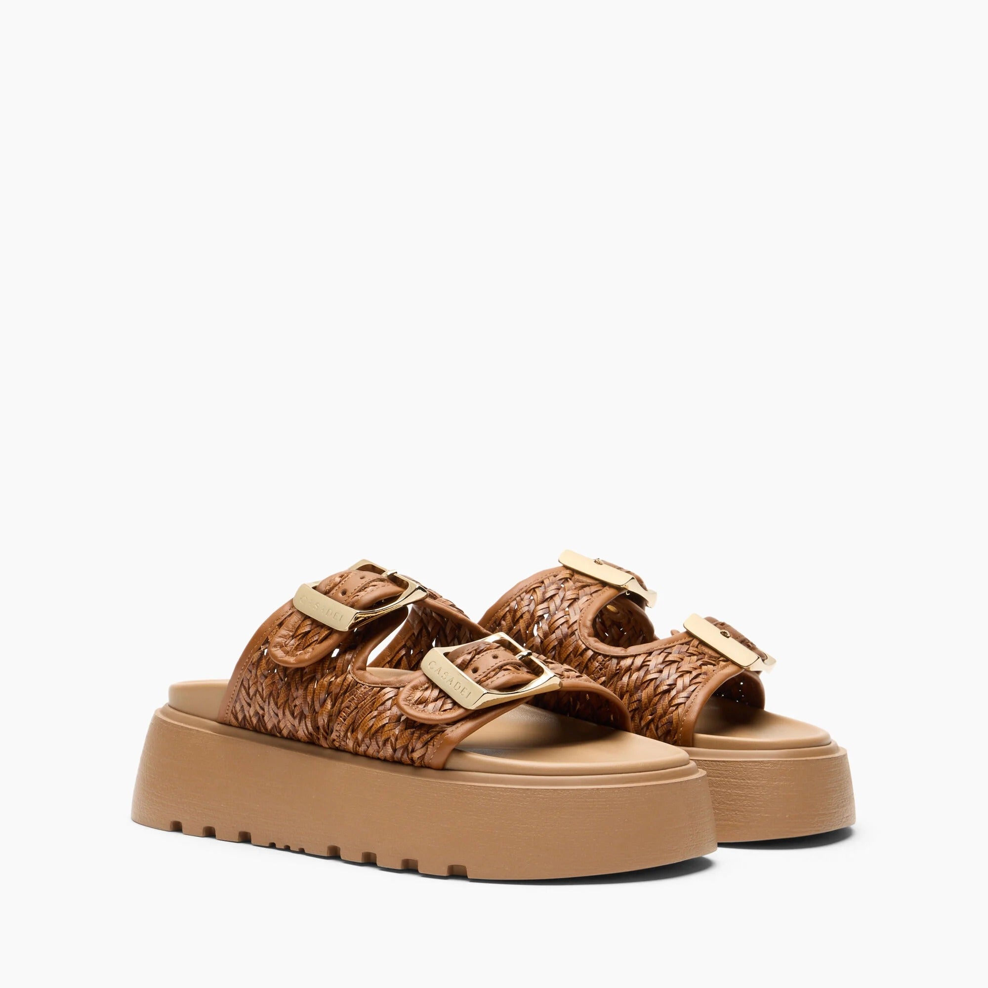 Casadei Birky 2M526B0401C3040 Ciabatta Donna Havana Platform