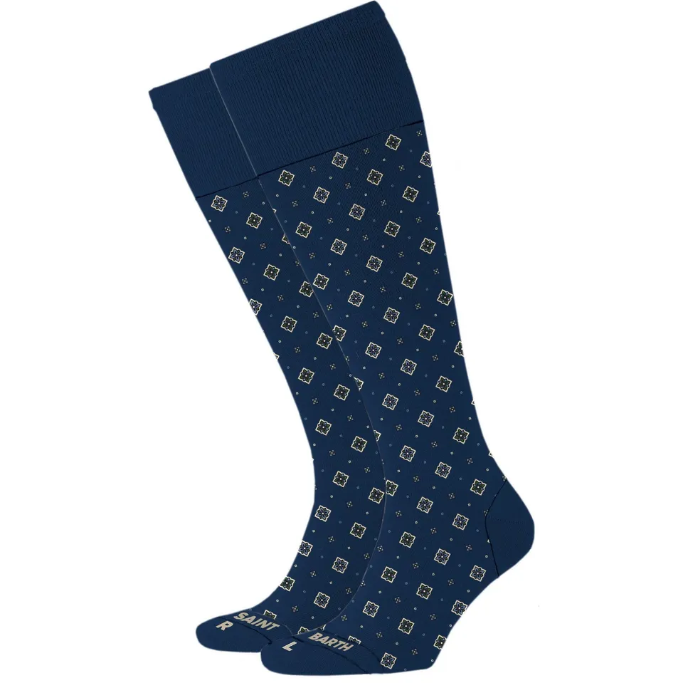 MC2 Saint Barth Sox N 03323M Calzini Navy Cotone Tie