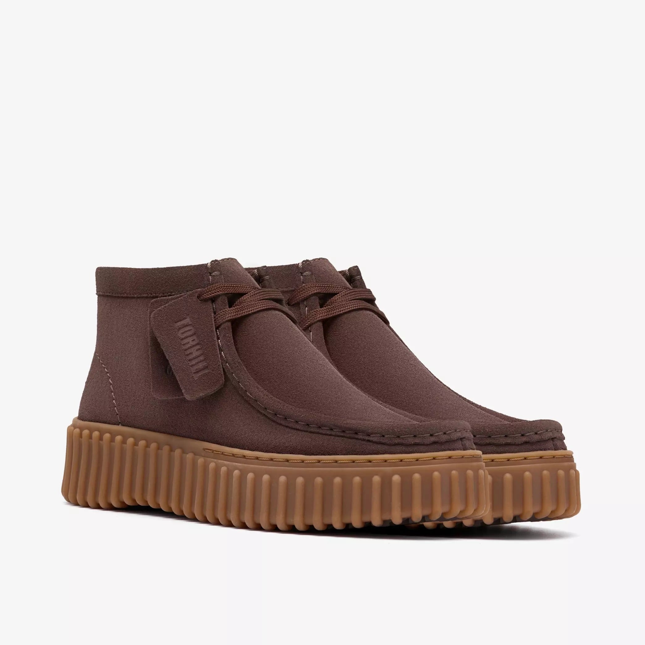 Clarks Torhill Moss 26185345 Scarpa Donna Marrone Scamosciata