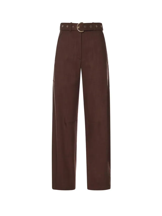 Pinko Lexy 106492 A2W6 pantalone donna marrone