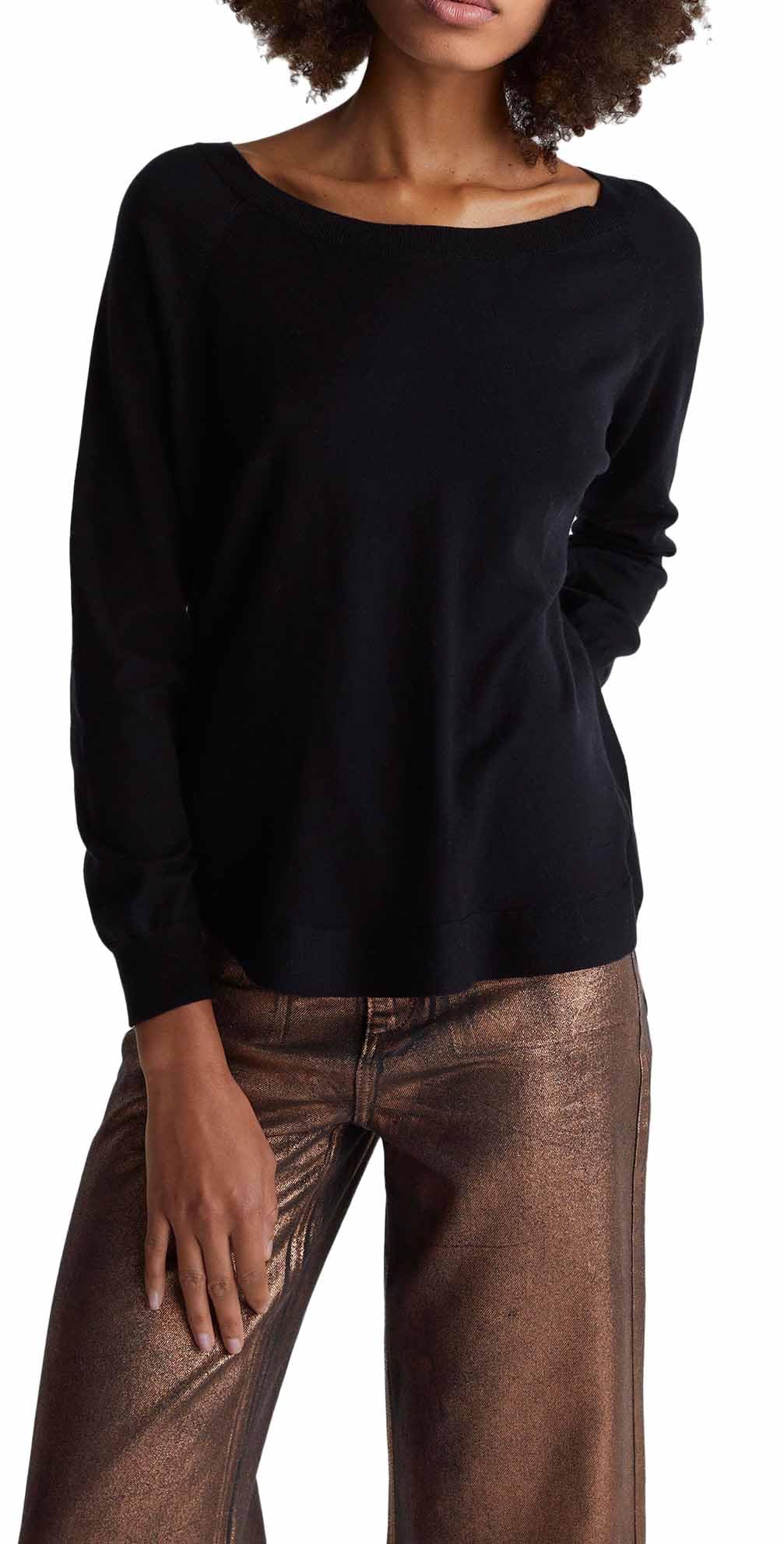Benetton Maglieria 1y6sd10eg Maglione Donna Girocollo Cotone Lana