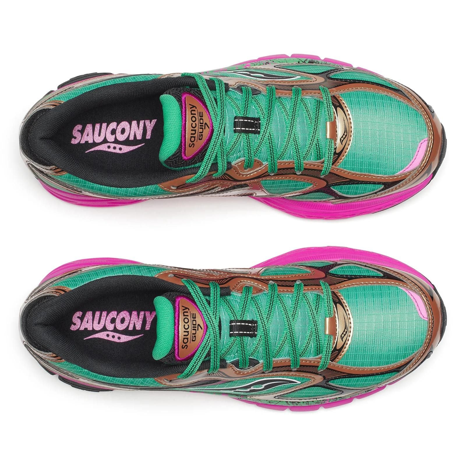 Saucony Progrid Guide 7 S70995 sneakers Green Bronze mesh