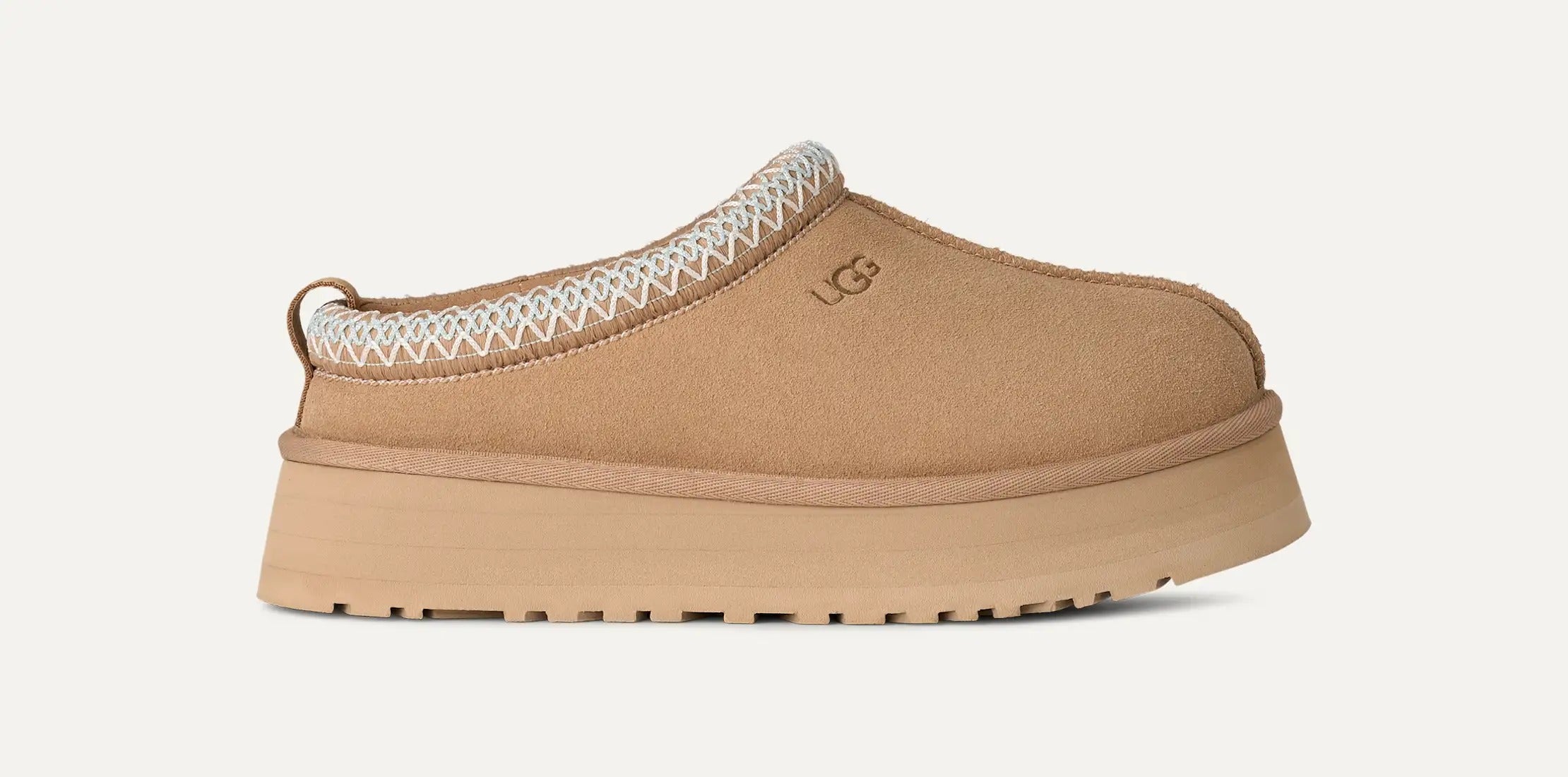 UGG Tazz II 1174471 ciabatta camoscio sand plateau