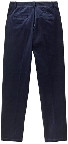 Benetton 4MIQDF07W pantaloni donna blu tinta unita