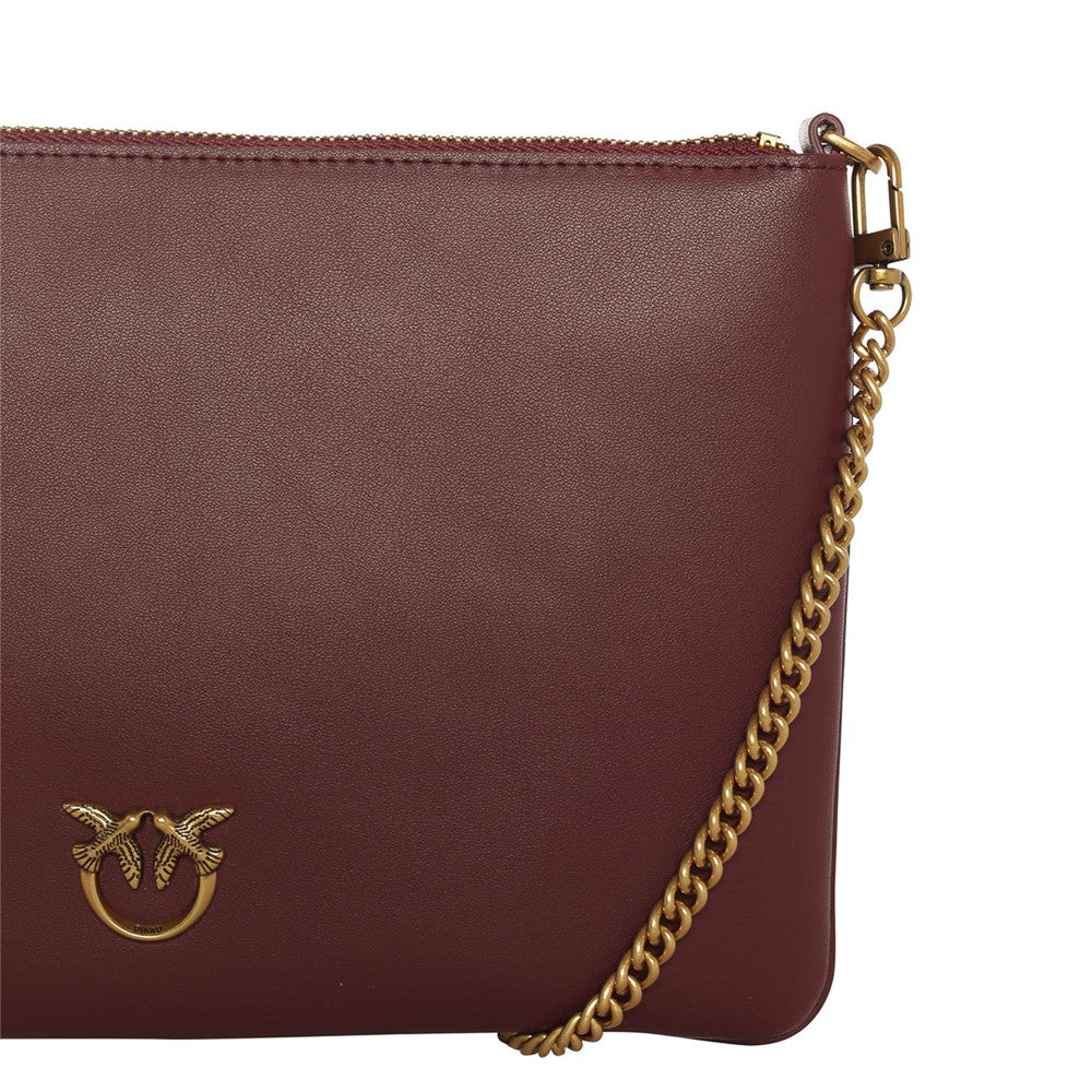 Pinko 100455-A0F1 Flat Classic borsa pelle ribes