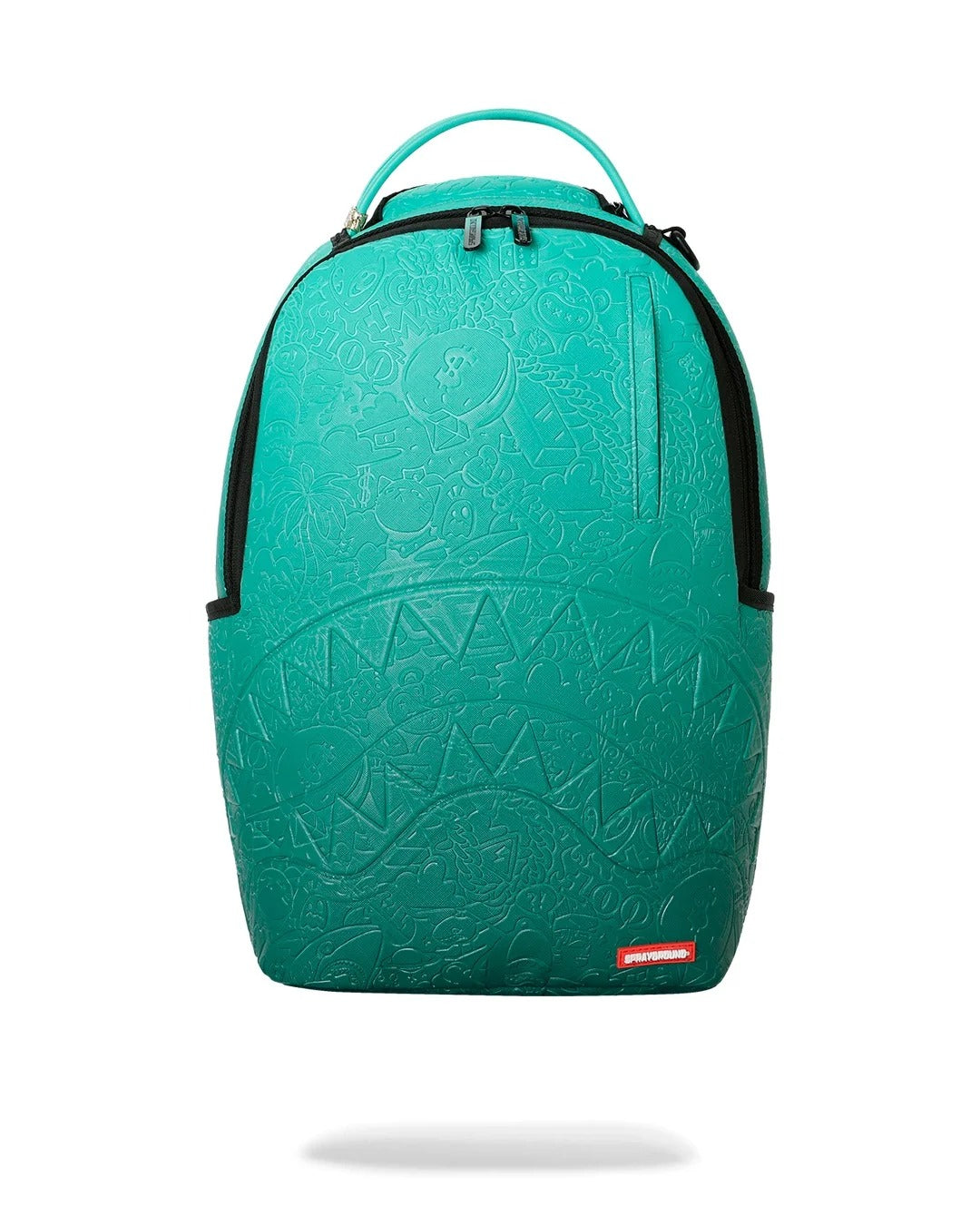 Sprayground Doodle Emboss 910B8789NSZ Zaino Turchese PVC