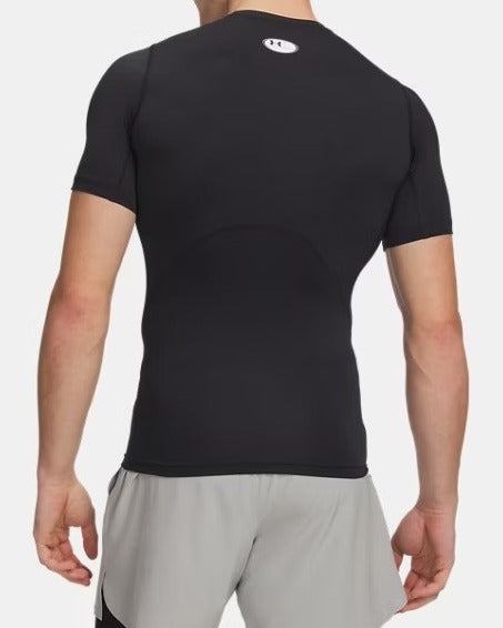 Under Armour HeatGear 77-1361518 T-Shirt Uomo Black Sportiva