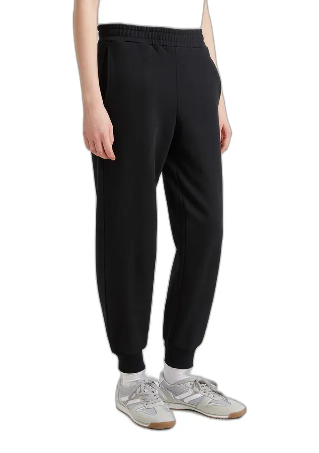 Benetton pantalone tuta cotone regular fit logo stampa