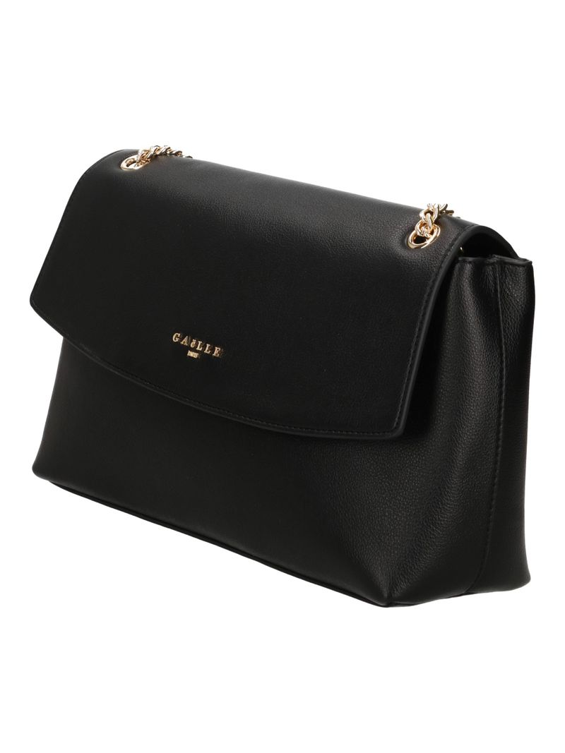 Gaelle Paris GAACW03057 Borsa Tracolla Nera Ecopelle Catena