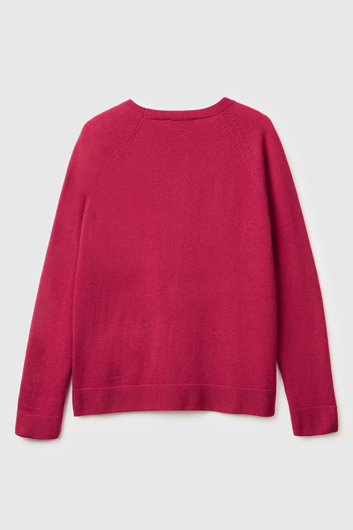 Benetton Maglieria Maglione Donna Girocollo Raglan Lana