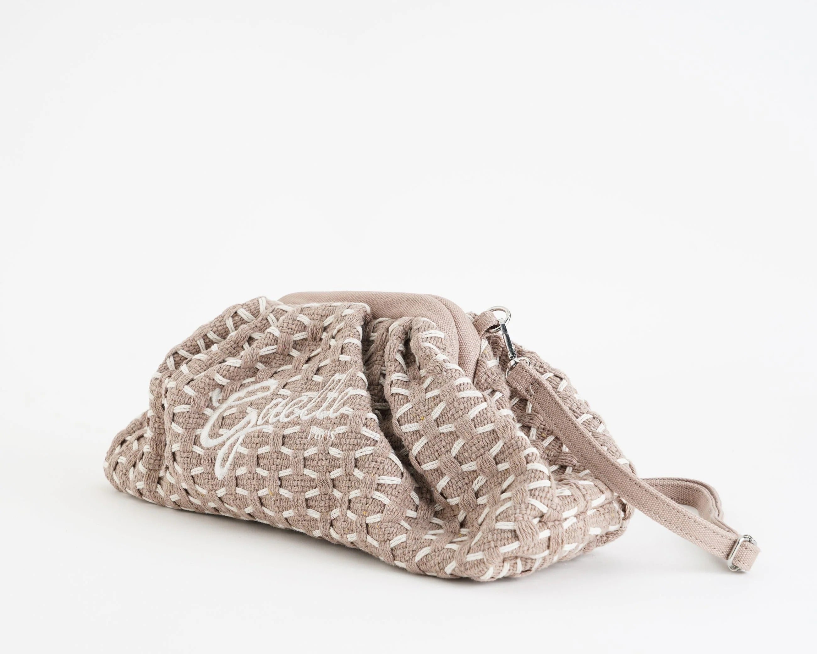Gaelle Paris GAACW03185 Maxi Pochette Beige Maglia Cotone