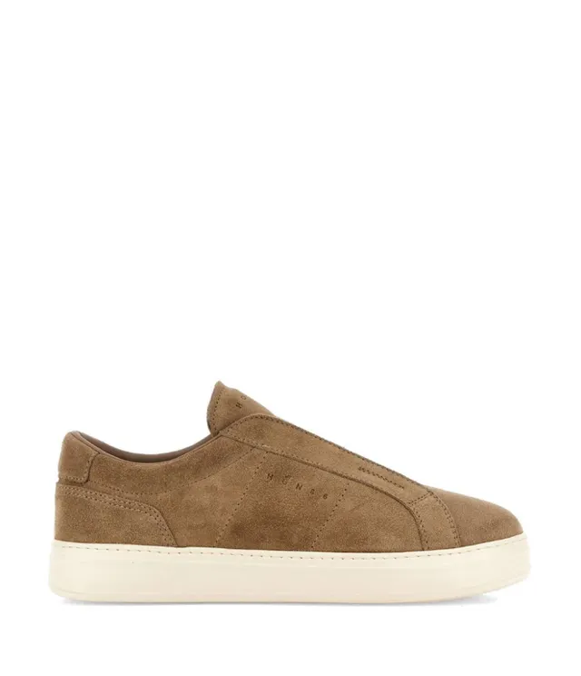 Hogan H-TV HXM6680FW60BT sneakers uomo marrone pelle