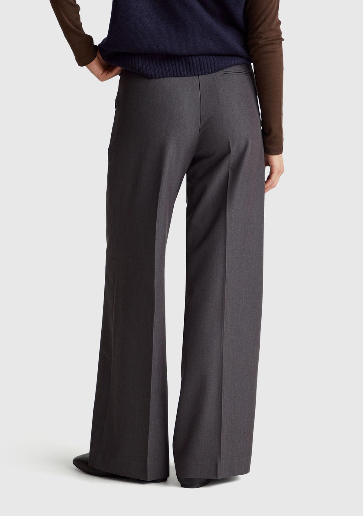 Benetton Pantaloni e Jeans pantalone wide leg viscosa