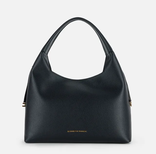 Elisabetta Franchi Hobo BS23A66E2 borsa ecopelle nero charms