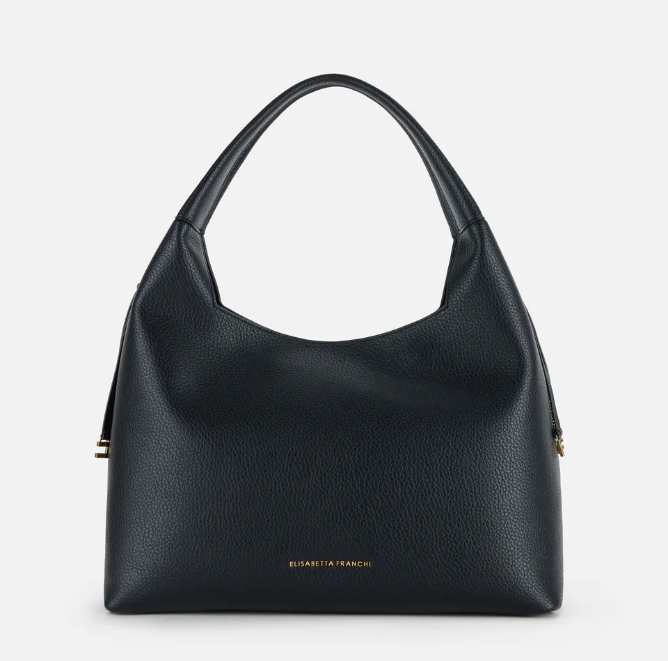 Elisabetta Franchi Hobo BS23A66E2 borsa ecopelle nero charms