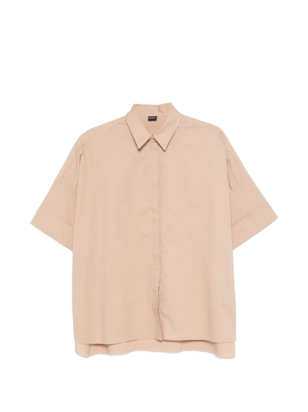 Fay Popeline NCWA552552SZG camicia donna beige righe comfort