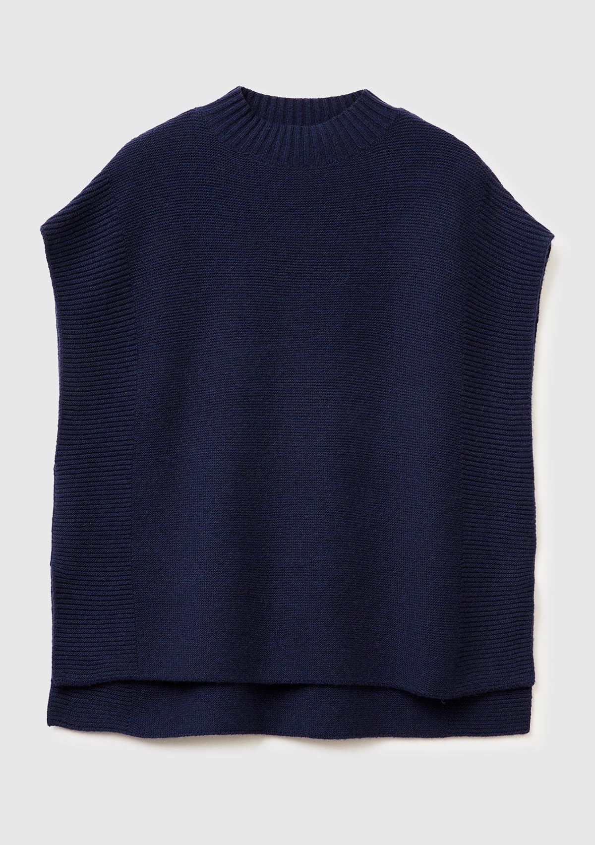 Benetton 1244d10ef Gilet Donna lupetto morbido