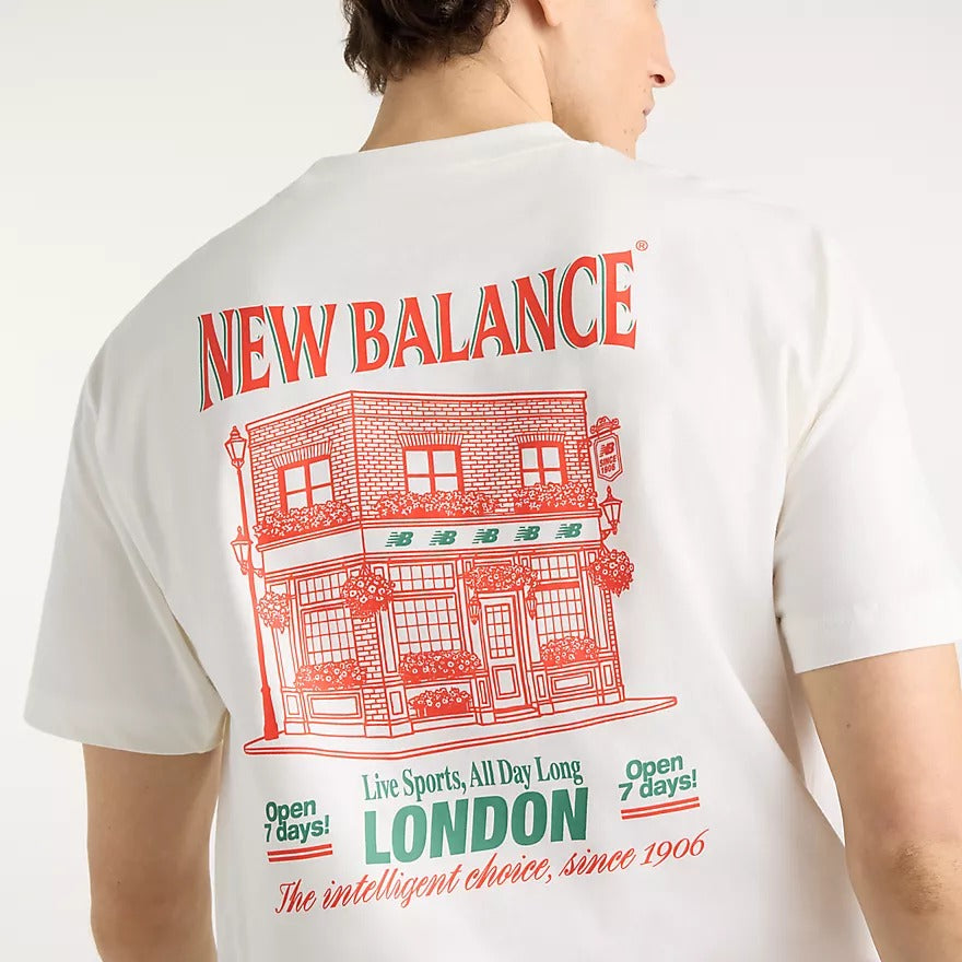 New Balance Grab A Bite MT62B9L t-shirt uomo sea salt cotone
