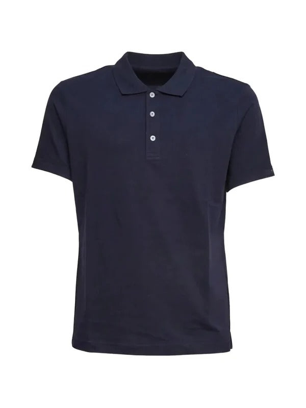 Fay NPMB2521340UC Polo Uomo Blu Jersey Cotone