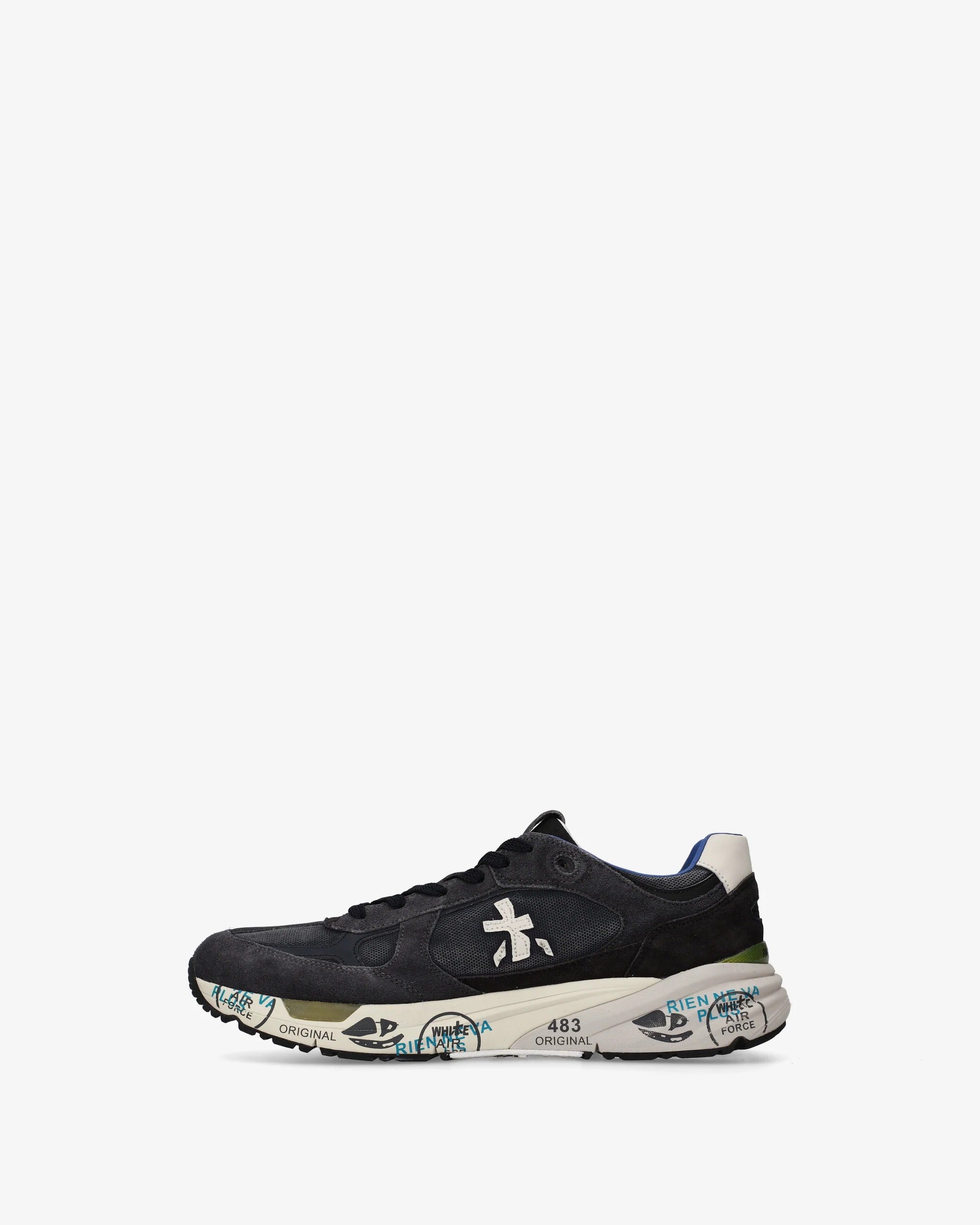 Premiata Mase 8014 sneakers uomo nero pelle
