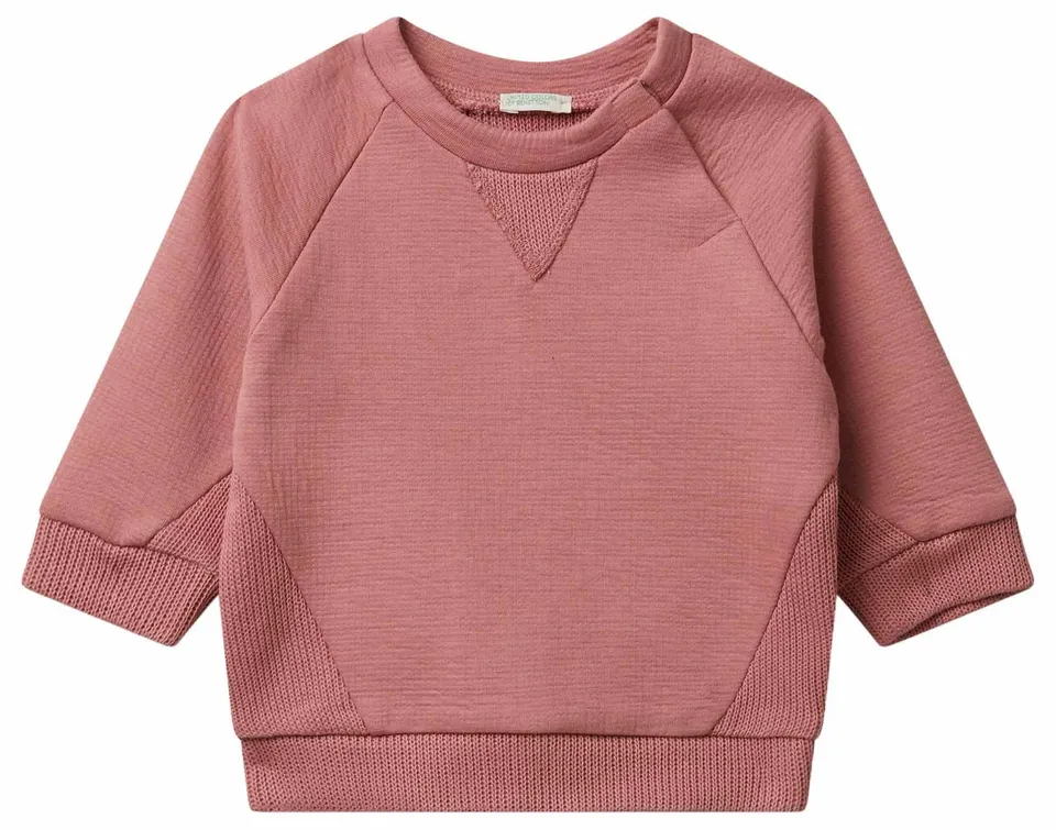United Colors of Benetton Maglia Tuta Bimba Felpa 62 cotone bio