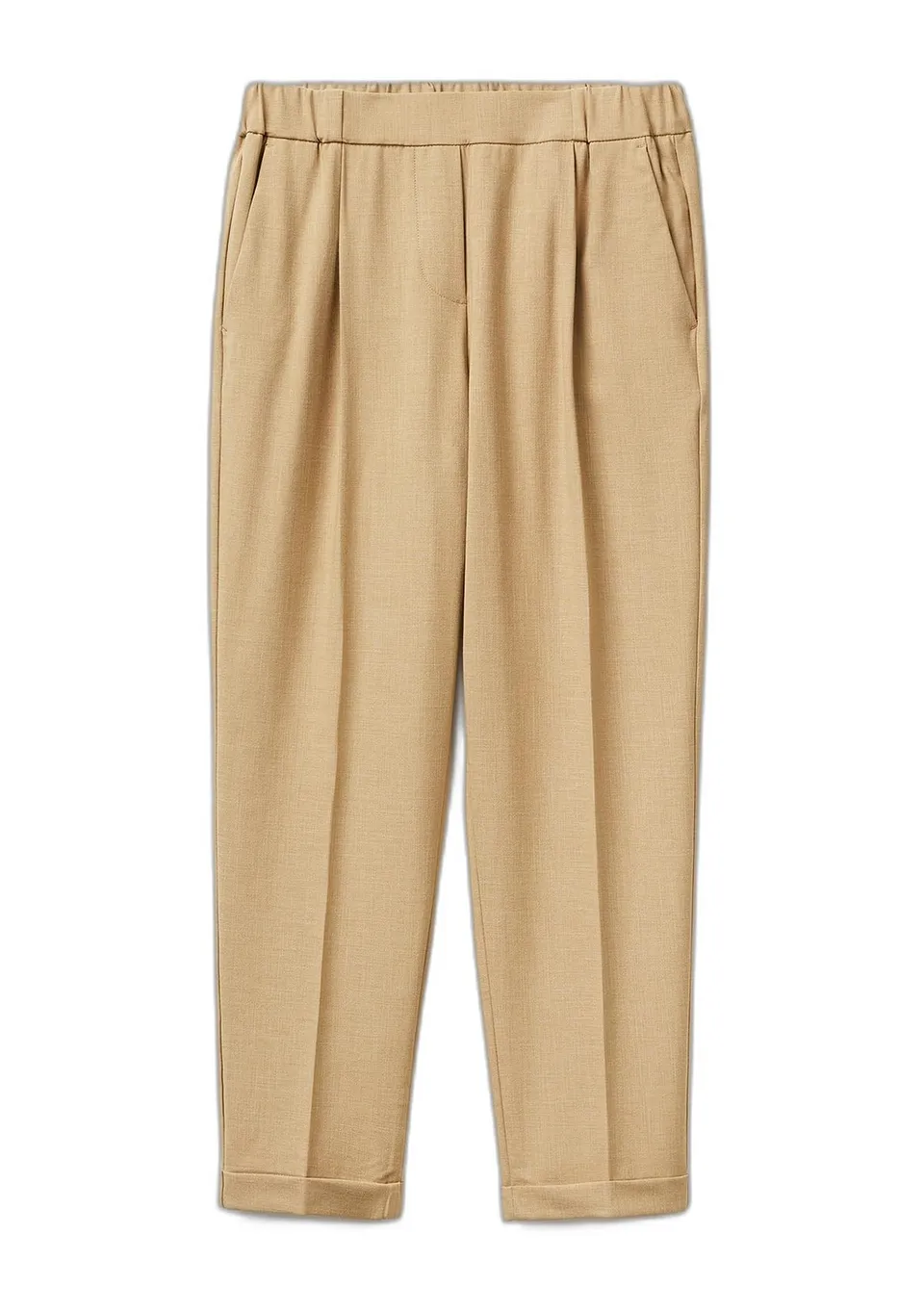 Benetton Pantaloni e Jeans 4962df079 Pantaloni Donna Beige XS sigaretta