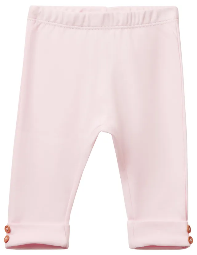 Benetton Pantaloni Leggings Bimbo Taglia 68 Cotone Organico