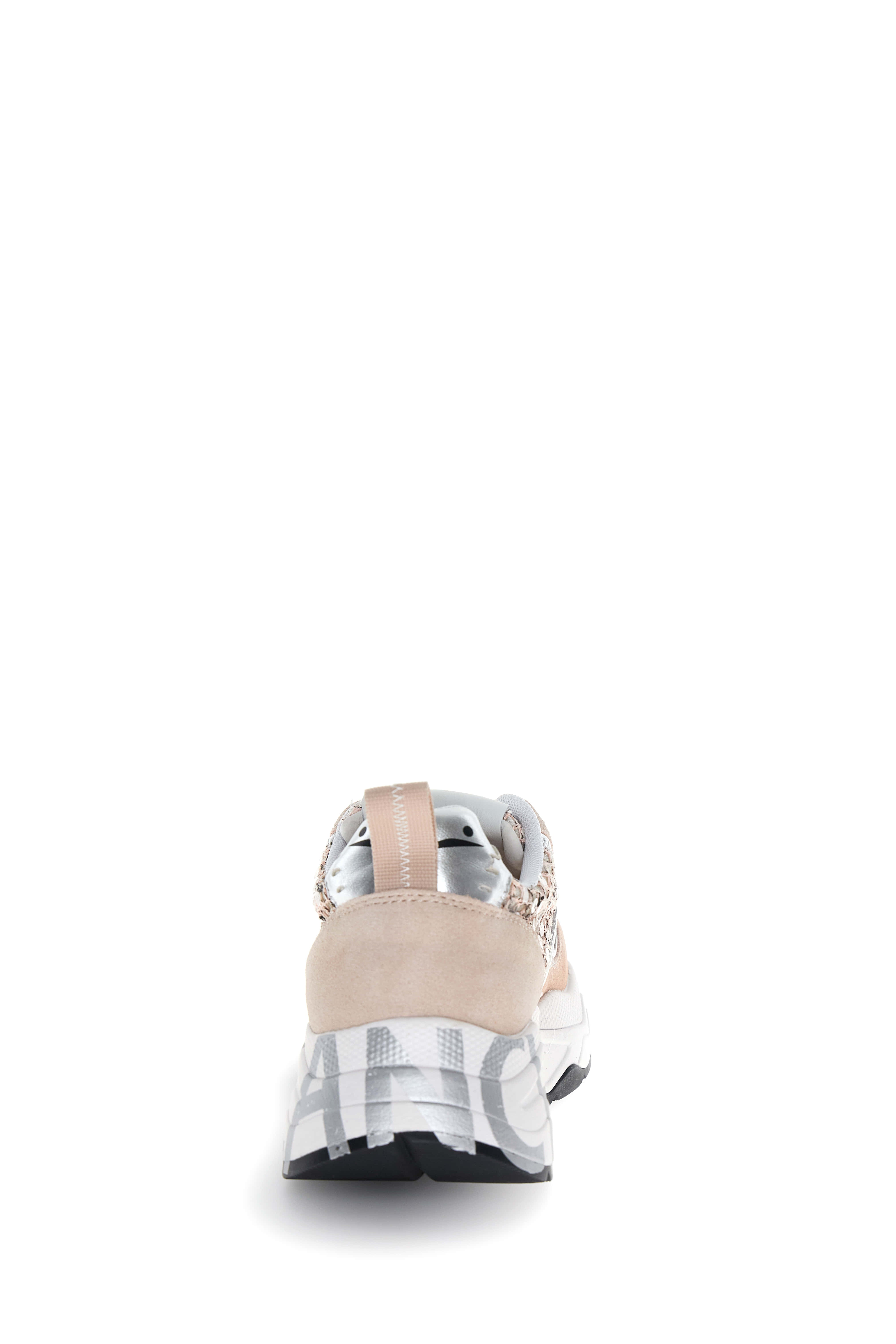 Voile Blanche Club 105 201981803 sneakers rosa bianco argento