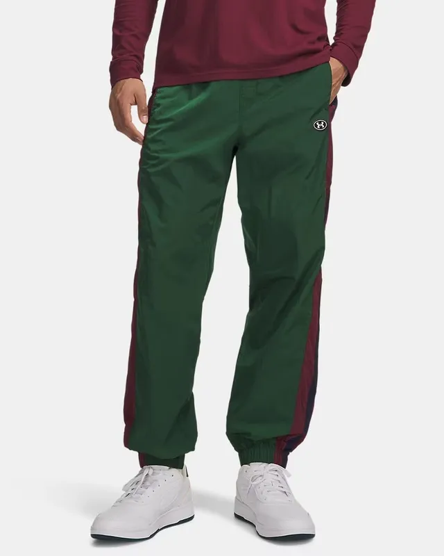 Under Armour 77-6009662 Icon Woven jogger uomo verde