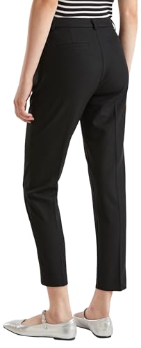 Benetton 4l4h557r4 Pantaloni Donna Gabardina Blu Caviglia