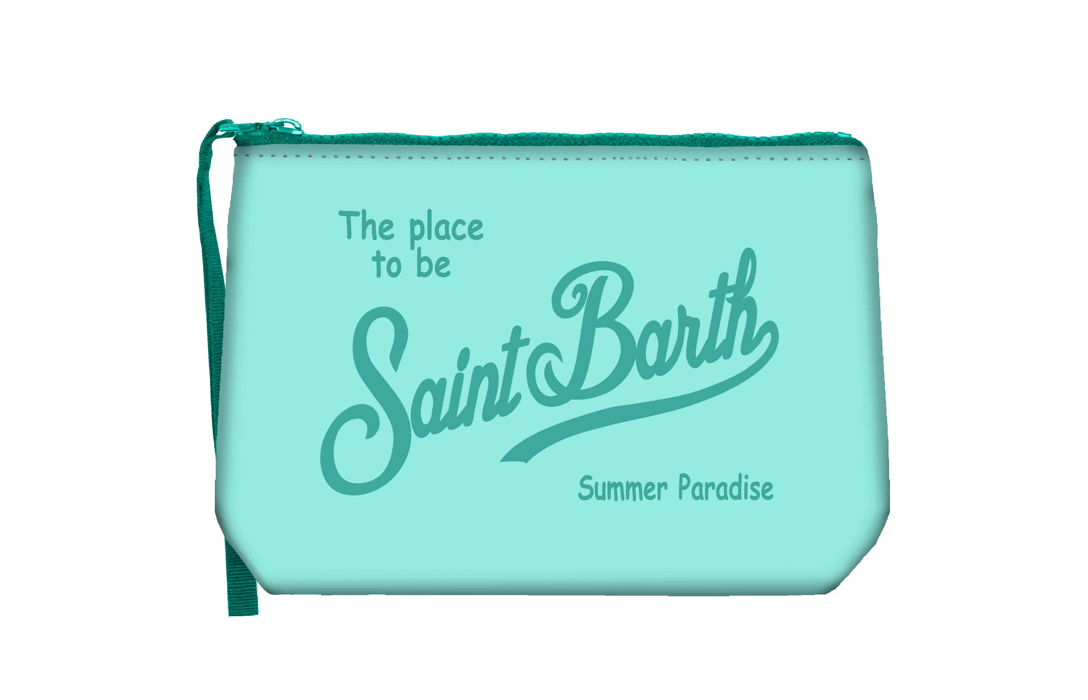 MC2 Saint Barth Aline 08379L Pochette Verde Acqua Scuba