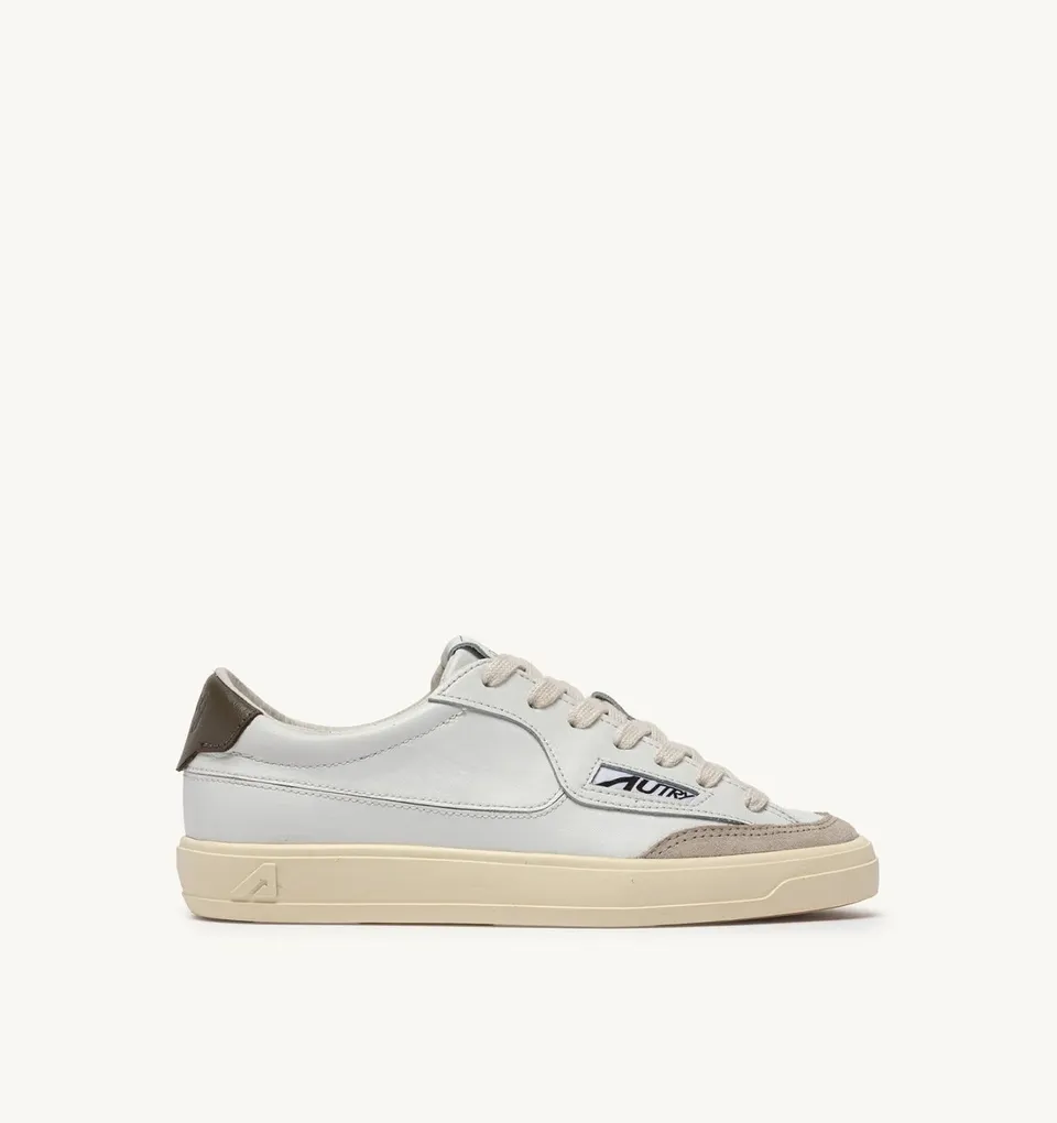 Autry Windscape Low SCLM sneakers pelle white chocolate
